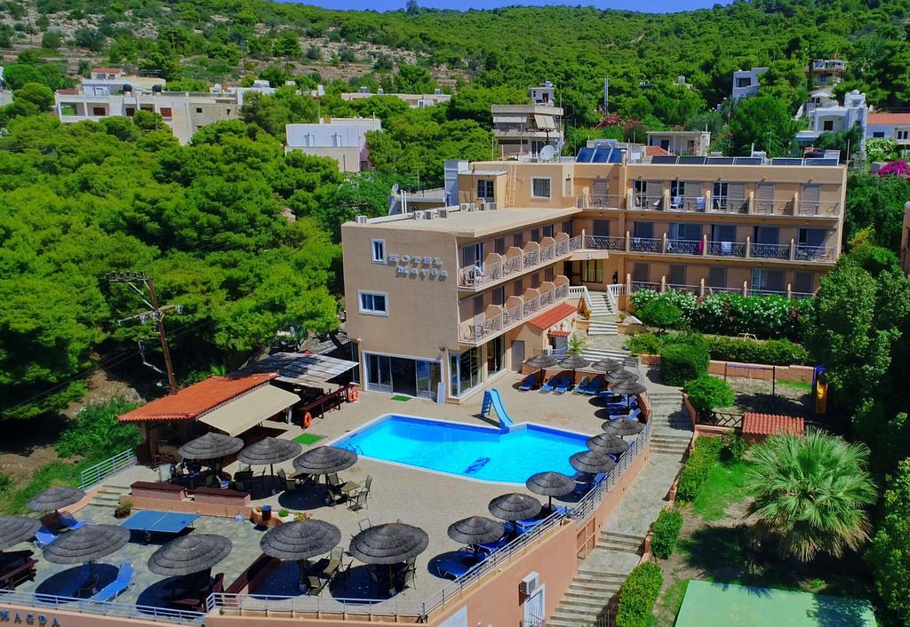 Hotel Magda Agia Marina  Exteriér fotografie