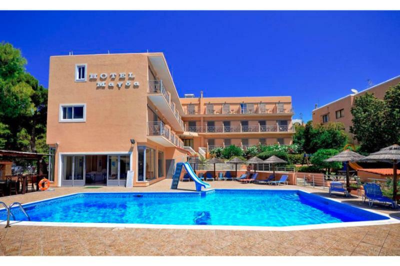 Hotel Magda Agia Marina  Exteriér fotografie