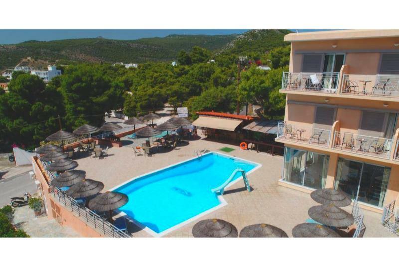 Hotel Magda Agia Marina  Exteriér fotografie