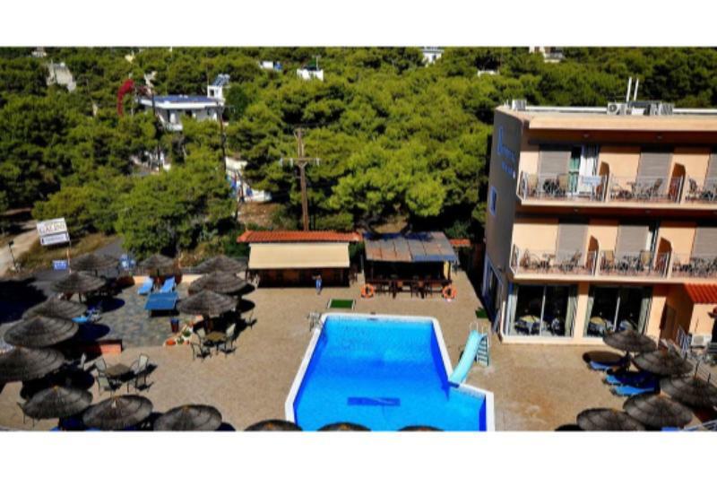 Hotel Magda Agia Marina  Exteriér fotografie